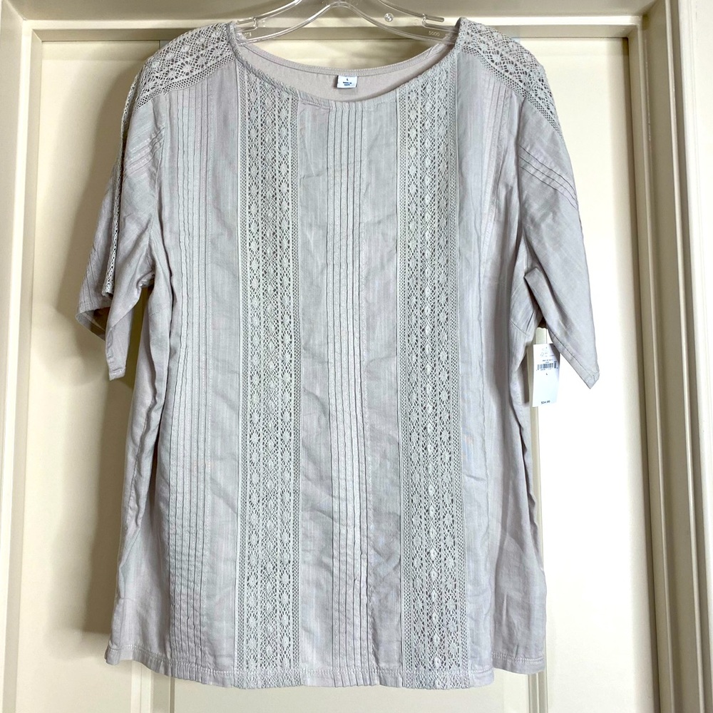 Old Navy Gray Top